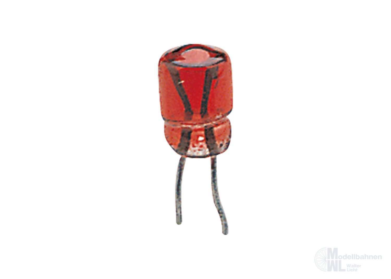 Märklin Ersatzeile E130101 - ERSATZTEIL: Steckglühbirne rot 5V 10 St